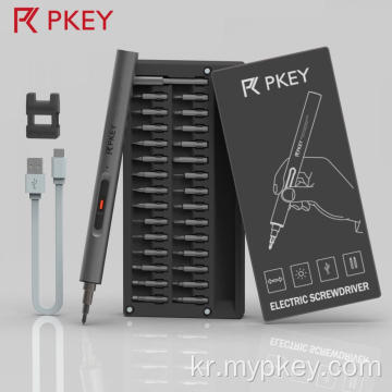 PKE PRECISION 무선 전기 스크루 드라이버 세트